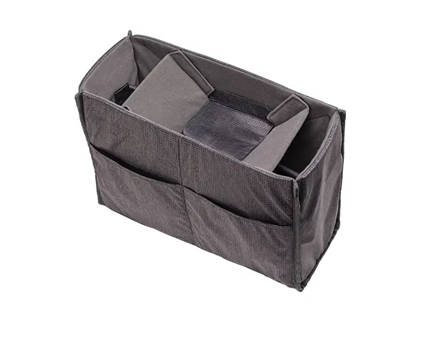 Tenba Cooper 13 DSLR Gray Canvas/Black Leather Luxury Bag