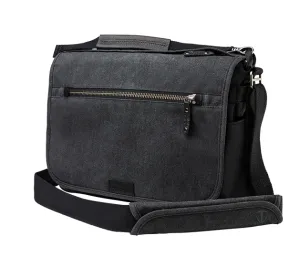 Tenba Cooper 13 Slim Gray Canvas/Black Leather Luxury Bag