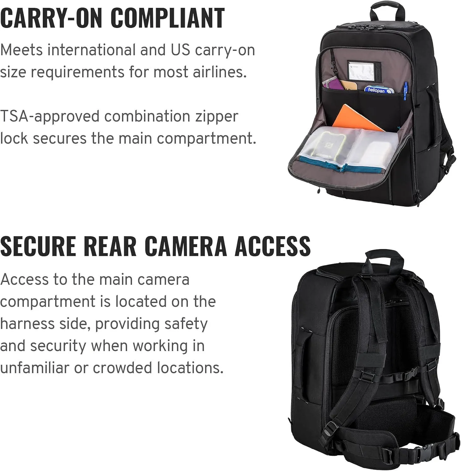 Tenba Roadie Backpack 20 Camera Case, Multi-Color (638-721)