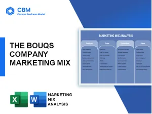 THE BOUQS COMPANY MARKETING MIX