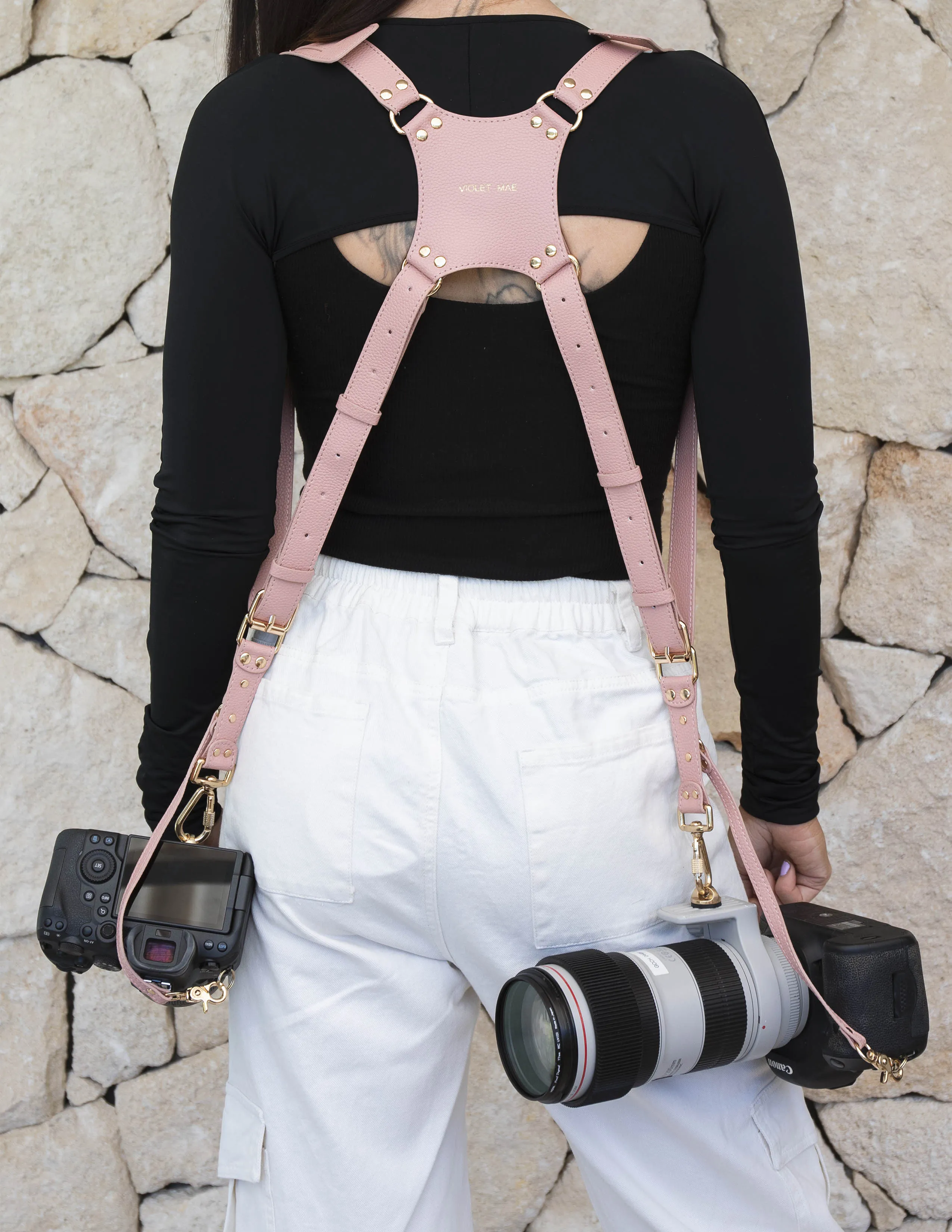 The Halo Dual Camera Harness