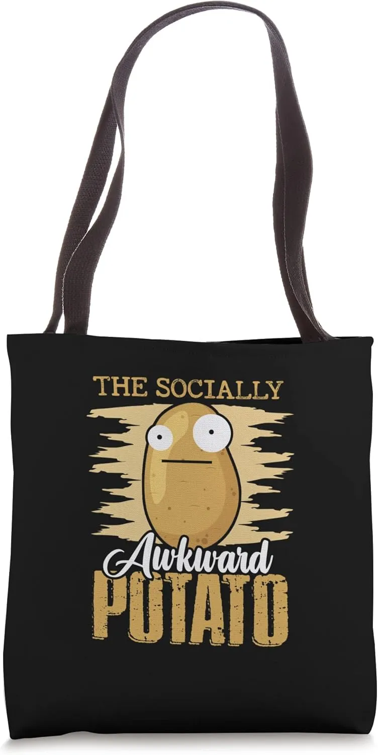 The Socially Awkward Potato Vegetables Potatoes Tote Bag
