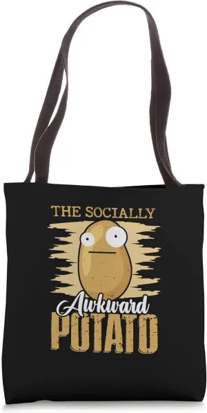 The Socially Awkward Potato Vegetables Potatoes Tote Bag