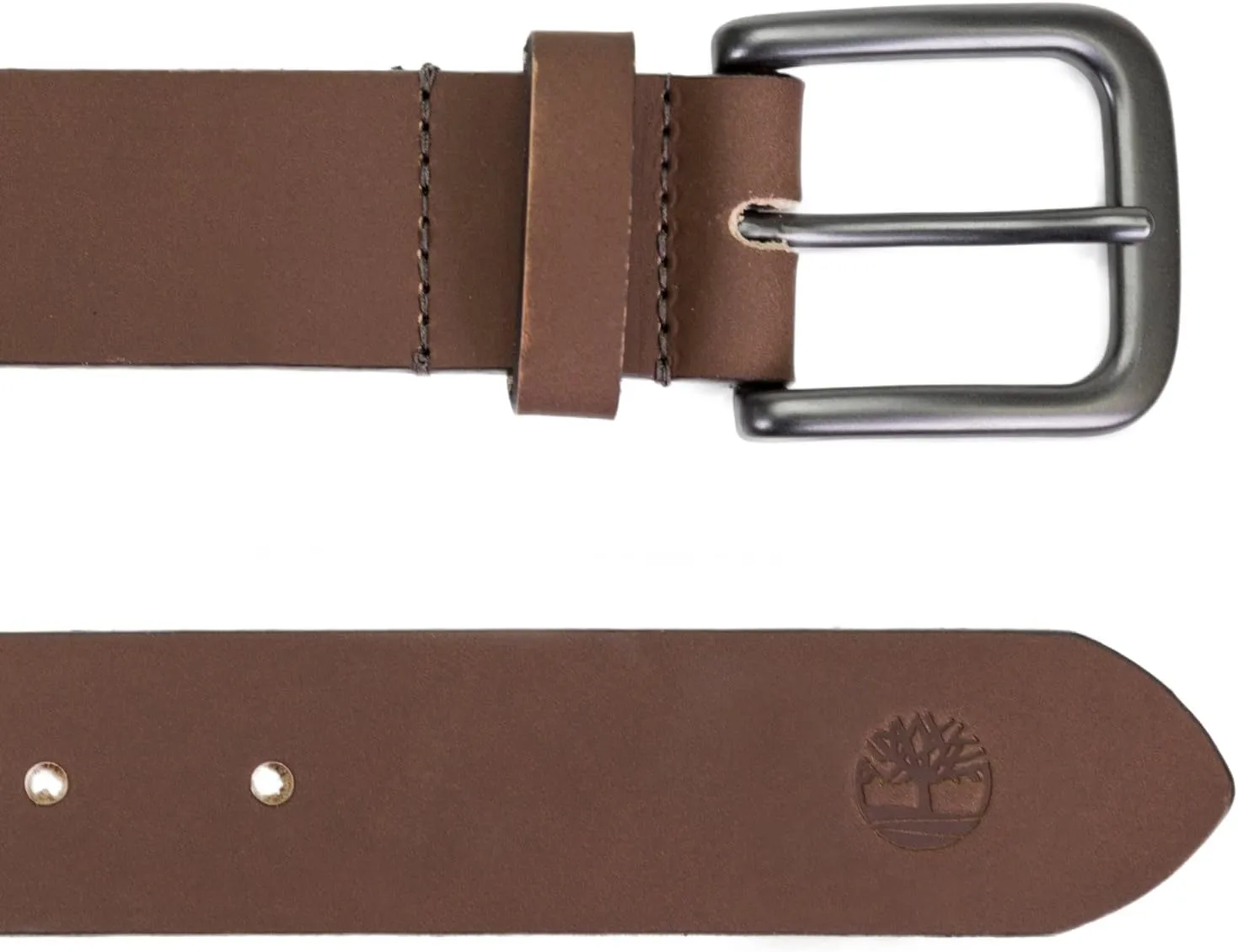 Timberland Men's 35mm Classic Buckle Leather Belt for Jeans