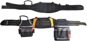Tool Belt Pouch Bag Nail Pocket Apron Padded Heavy Duty Adjustable for DIY Electrician Carpenter Joiner Reducing Waist Weight Tool Bag