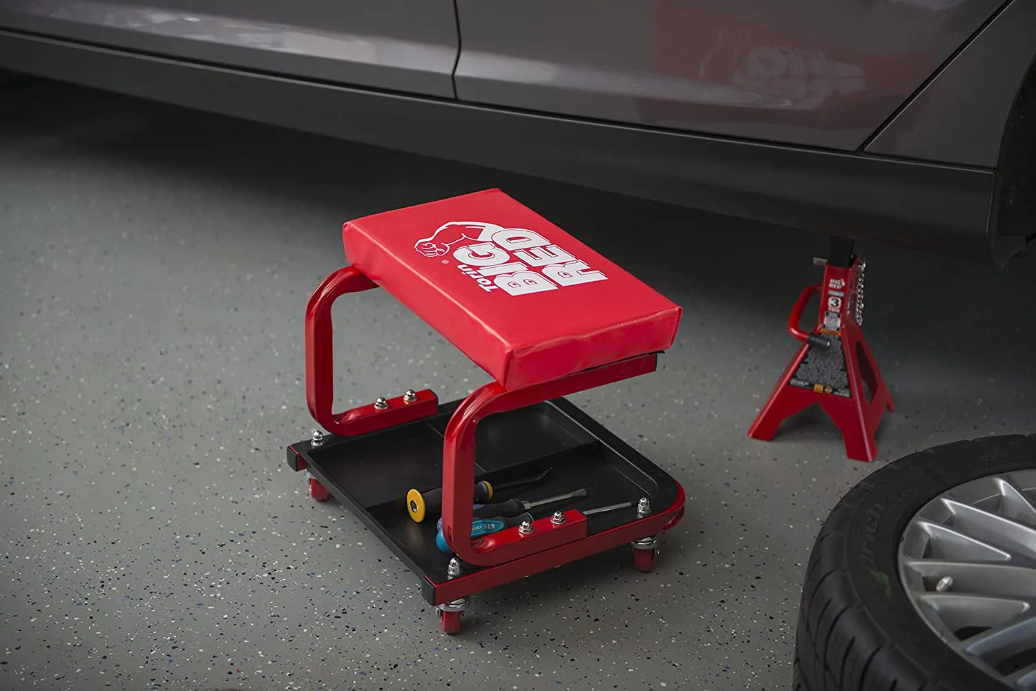 Torin Big Red DTR6300 Rolling Garage/Shop Creeper Seat