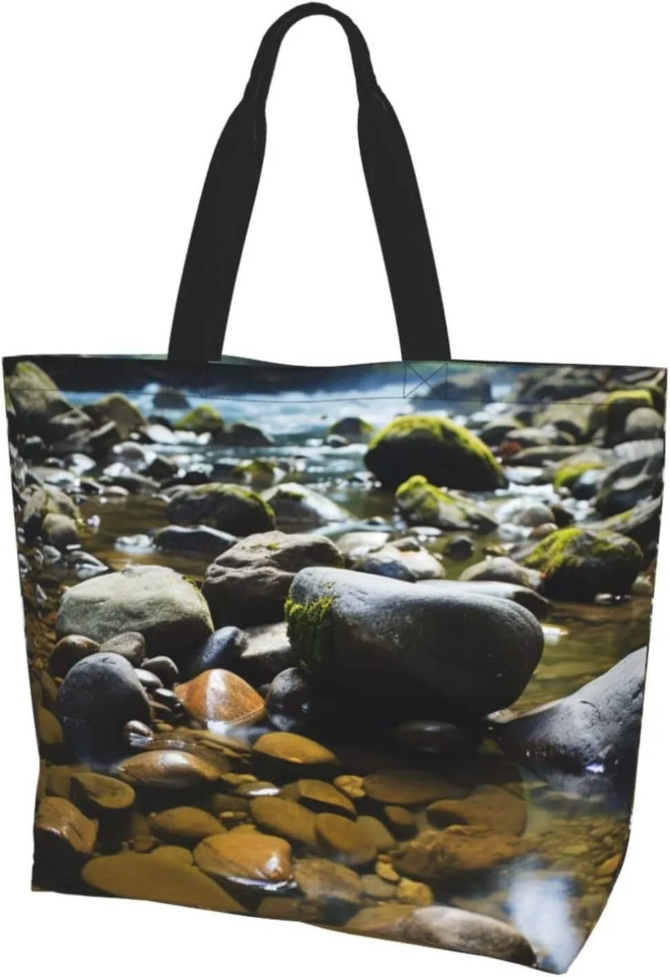 Tote Bag for Women Grocery Bag Reusable Shopping Bag Succulent Plant Handbag Foldable Shoulder Bag