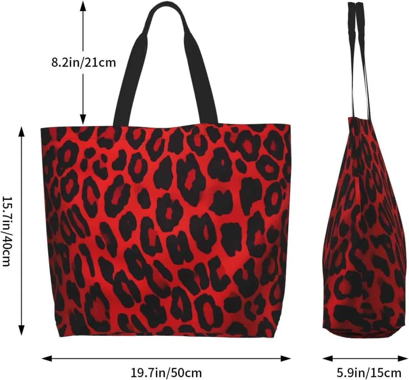 Tote Bag for Women Grocery Bag Reusable Shopping Bag Succulent Plant Handbag Foldable Shoulder Bag