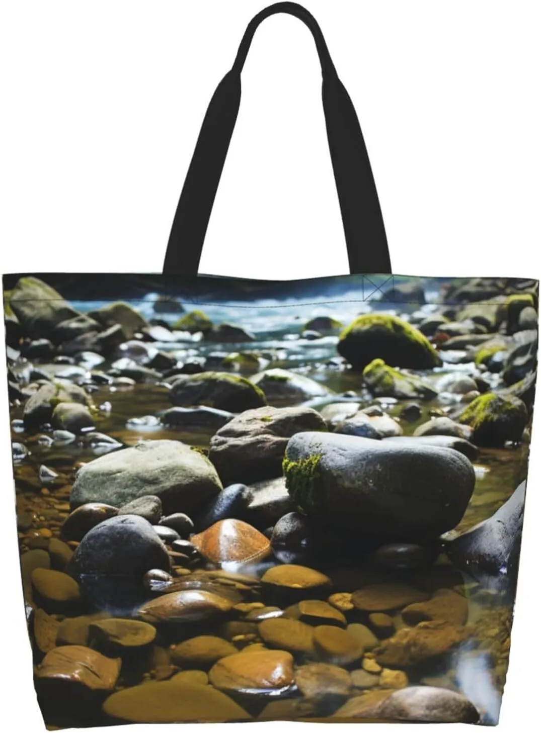Tote Bag for Women Grocery Bag Reusable Shopping Bag Succulent Plant Handbag Foldable Shoulder Bag