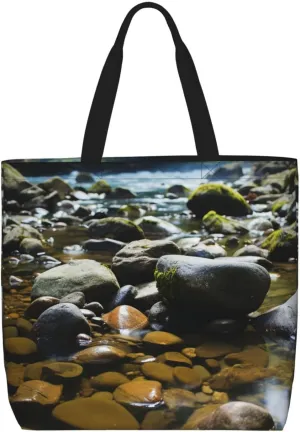 Tote Bag for Women Grocery Bag Reusable Shopping Bag Succulent Plant Handbag Foldable Shoulder Bag