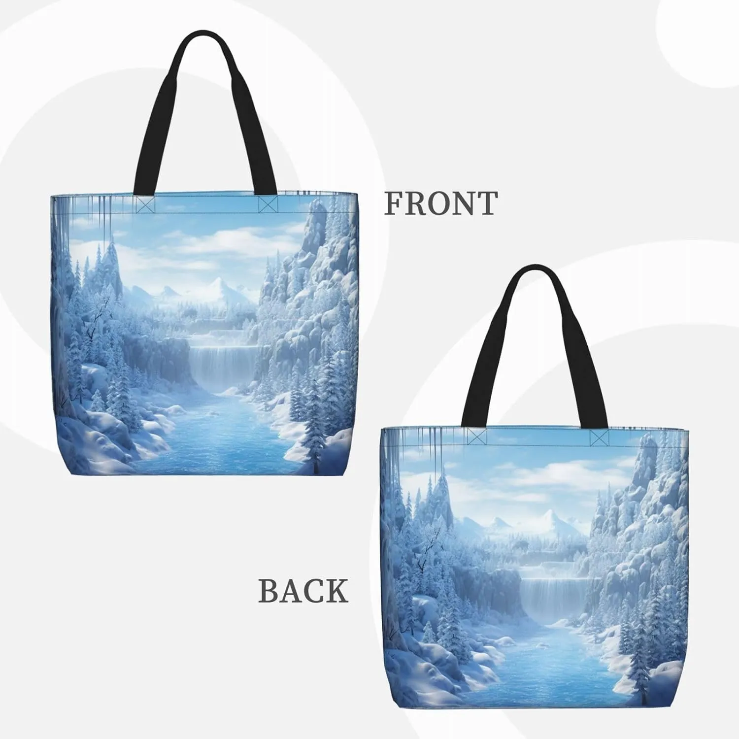 Tote Bag for Women Grocery Bag Reusable Shopping Bag Succulent Plant Handbag Foldable Shoulder Bag