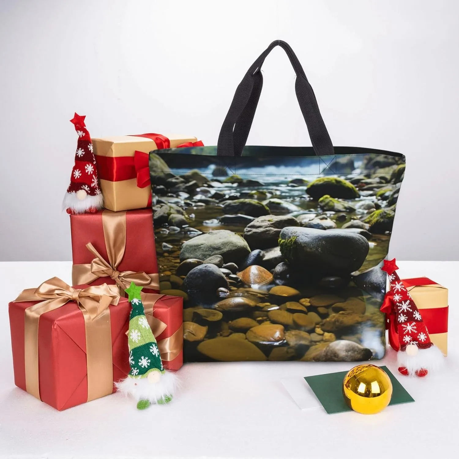 Tote Bag for Women Grocery Bag Reusable Shopping Bag Succulent Plant Handbag Foldable Shoulder Bag