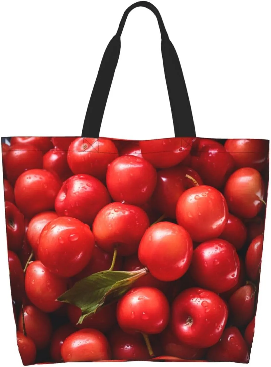 Tote Bag for Women Grocery Bag Reusable Shopping Bag Succulent Plant Handbag Foldable Shoulder Bag