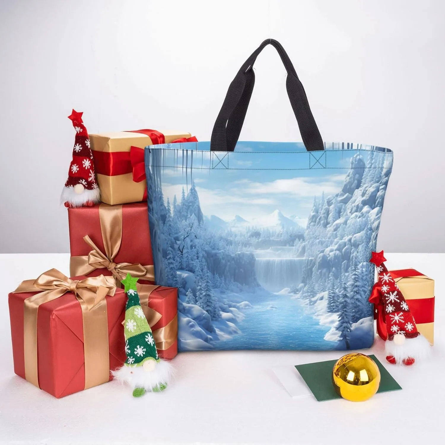 Tote Bag for Women Grocery Bag Reusable Shopping Bag Succulent Plant Handbag Foldable Shoulder Bag