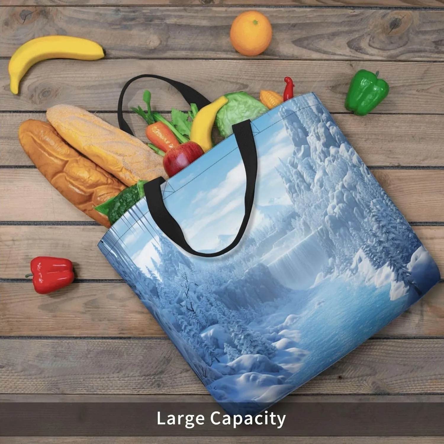 Tote Bag for Women Grocery Bag Reusable Shopping Bag Succulent Plant Handbag Foldable Shoulder Bag