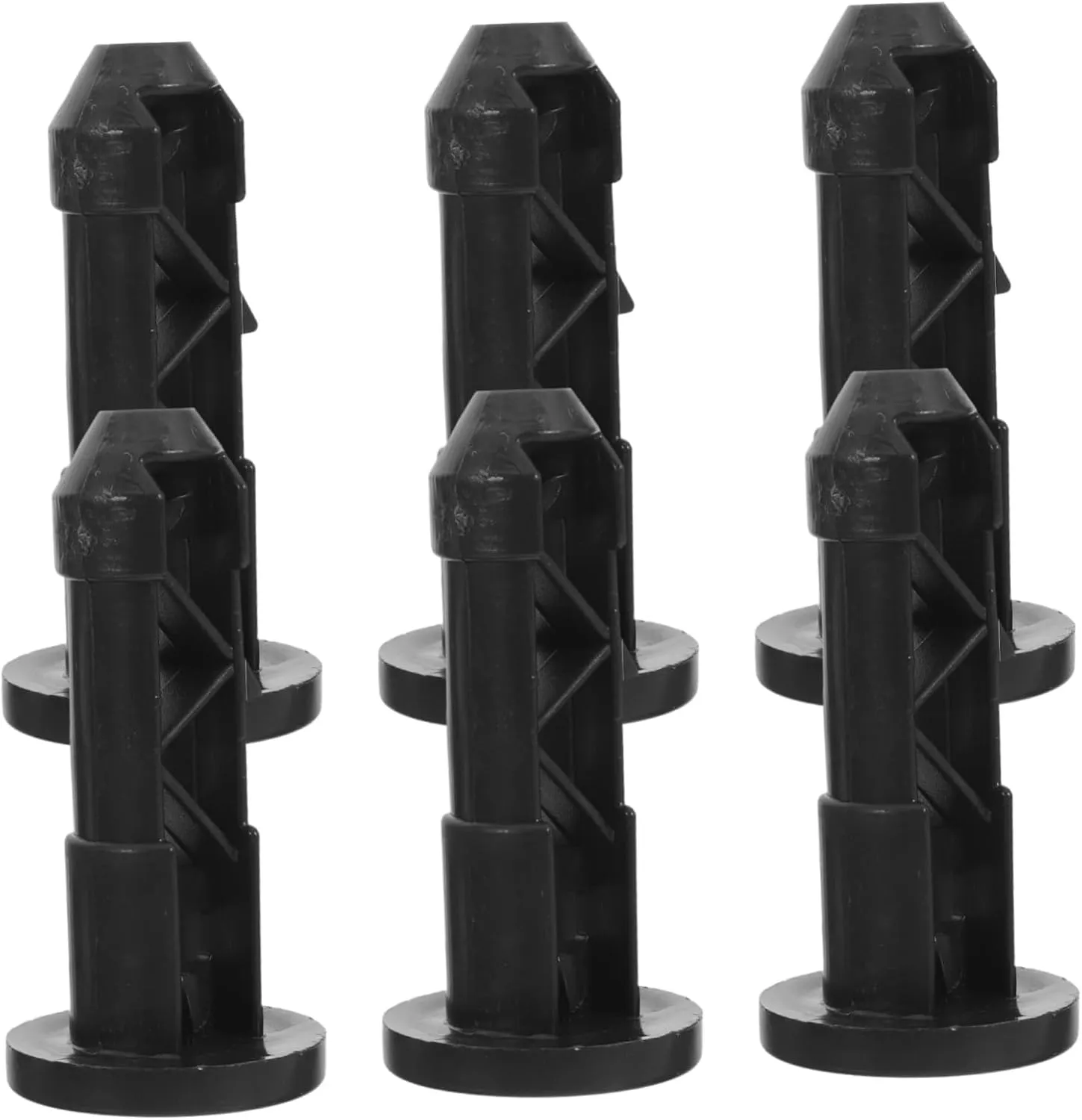 TOYANDONA Outdoor Trash Can Lid Hinge Pins 6pcs Replacement Connecting Pins for Rolling Bins Trash Can Covers