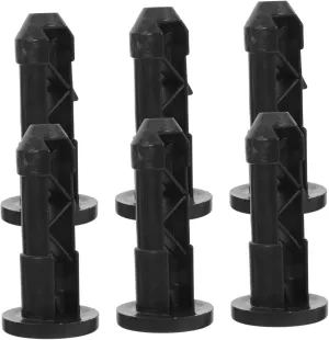 TOYANDONA Outdoor Trash Can Lid Hinge Pins 6pcs Replacement Connecting Pins for Rolling Bins Trash Can Covers