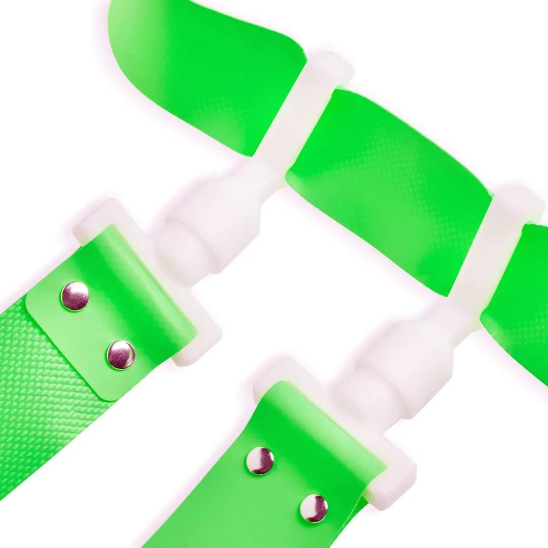 Trained 10 Man Flag Football Belts, 10 Player Adjustable Flag Football Set for Sports Teams, Training & Competition