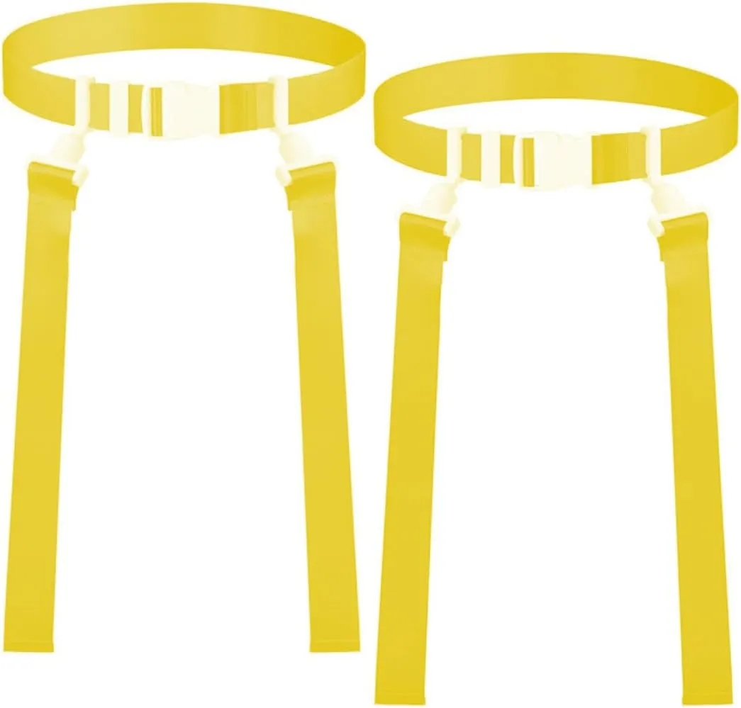 Trained 10 Man Flag Football Belts, 10 Player Adjustable Flag Football Set for Sports Teams, Training & Competition