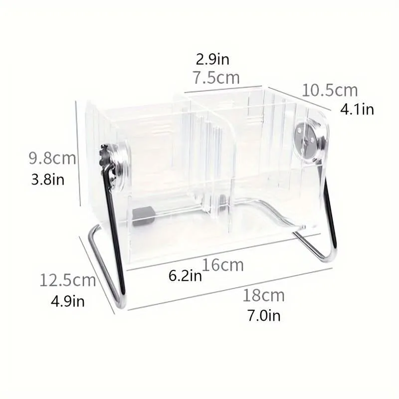 Transparent Acrylic Desk Organizer