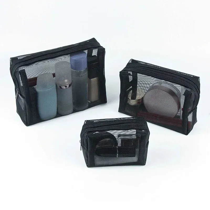 Transparent Makeup Cosmetic Bag Organizer