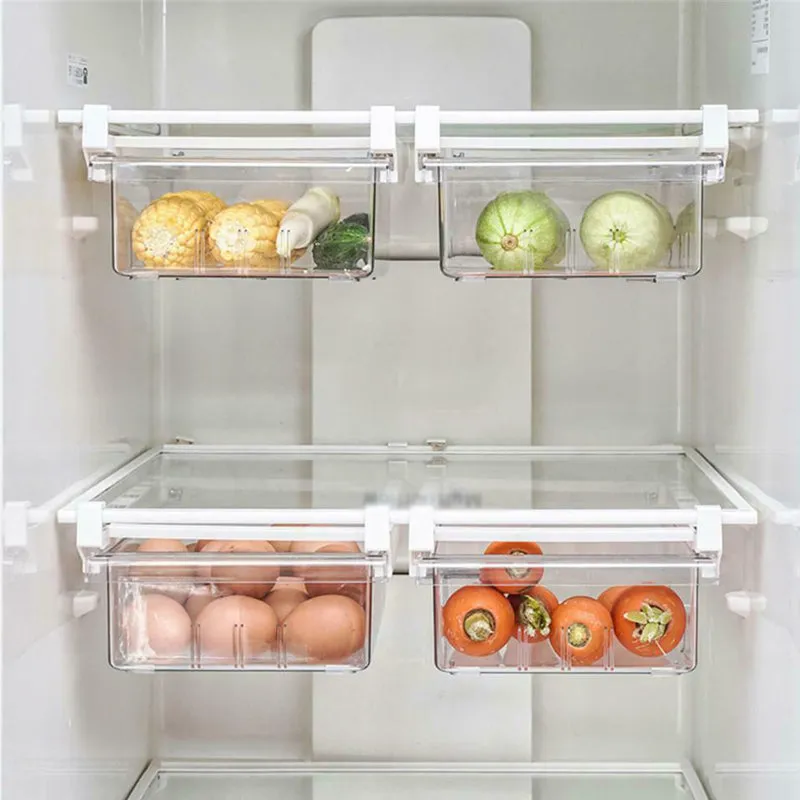 Transparent Refrigerator Organizer Bin Storage Box