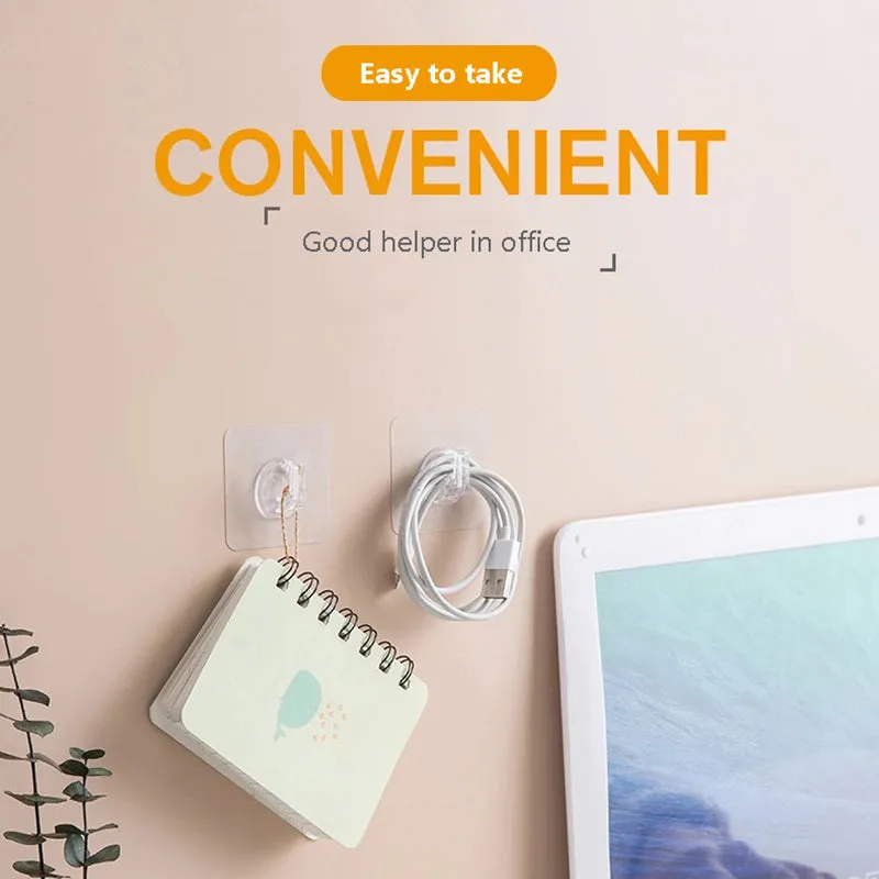 Transparent Self Adhesive Wall Hangers