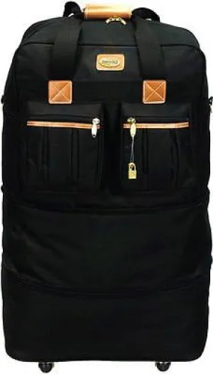 Transworld 40" XXL, Expandable Upright Rolling Wheeled Duffle Bag Spinner Suitcase Luggage