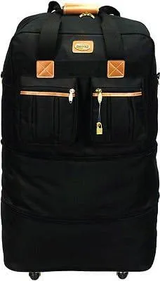 Transworld 40" XXL, Expandable Upright Rolling Wheeled Duffle Bag Spinner Suitcase Luggage