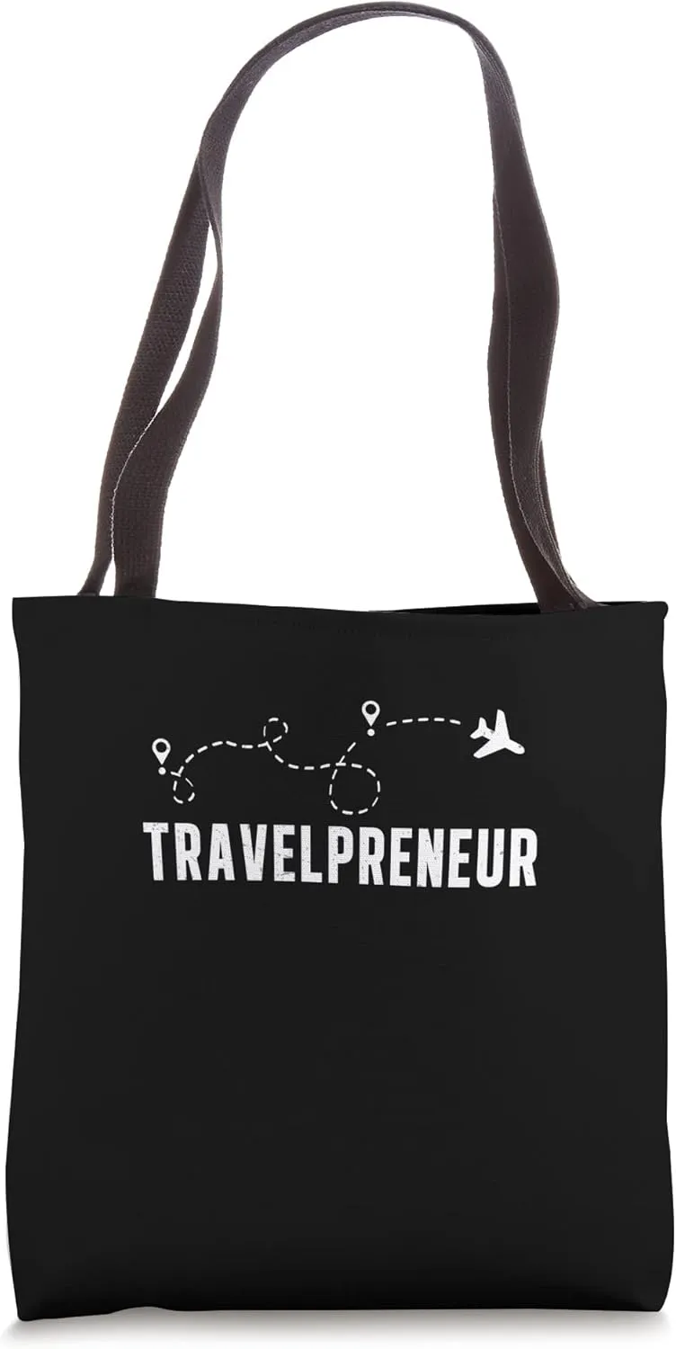 Travel Consultant Agent Travelpreneur Funny Tour Operator Tote Bag