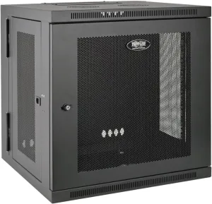 Tripp Lite 12U Wall Mount Rack Enclosure Server Cabinet, Hinged Back, 24.5 in. Deep, UPS-Depth (SRW12USDP)