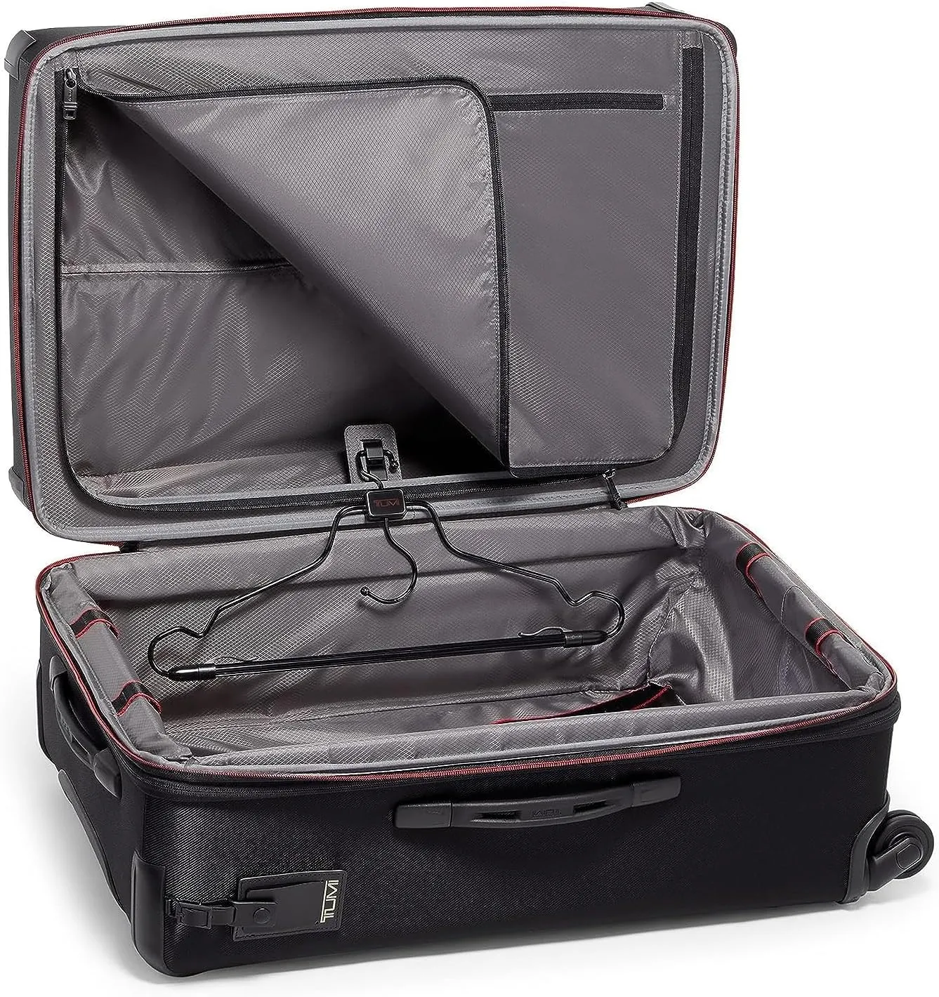 TUMI - Aerotour 4 Wheel Expandable Luggage - Men's and Women's Business and Leisure Travel Suitcase - 26" Short Trip Expandable Packing Case, Black