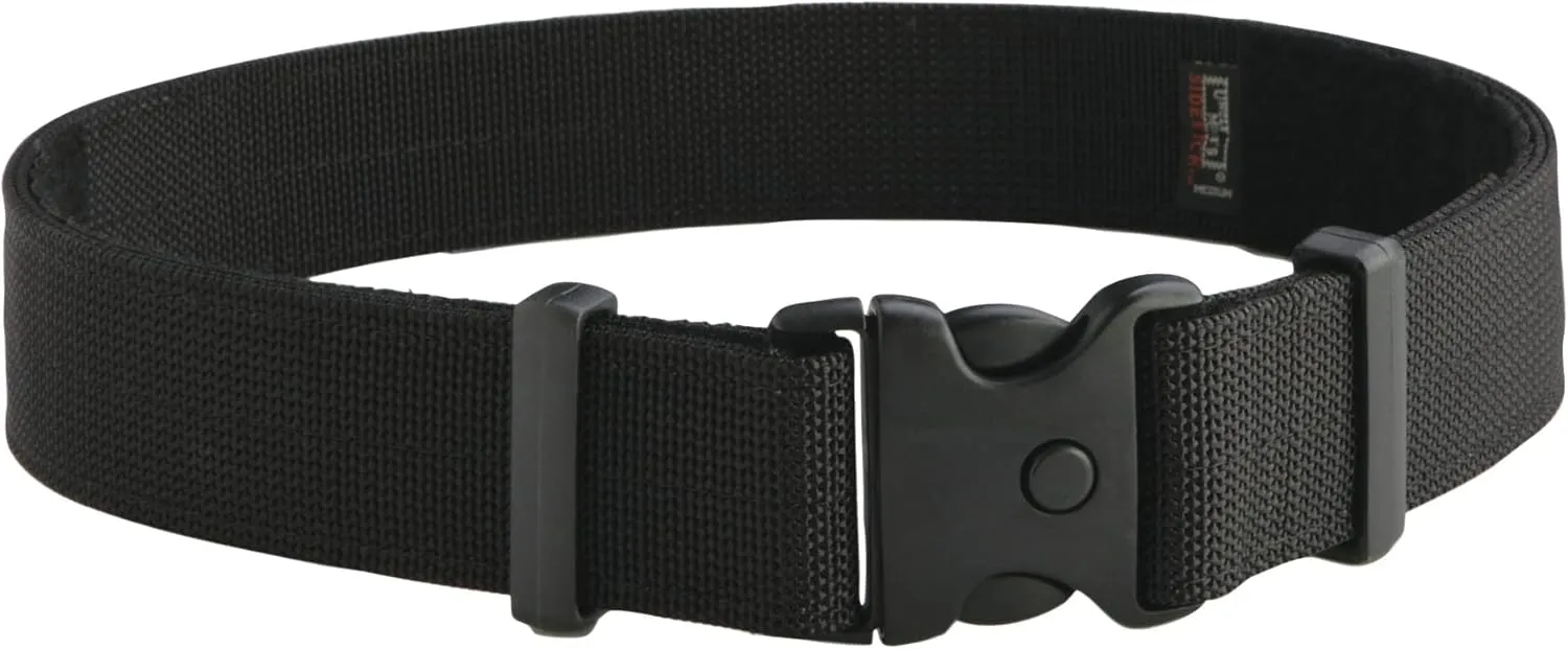 Uncle Mike's Kodra Nylon Web Deluxe Duty Belt (X-Large, Black)