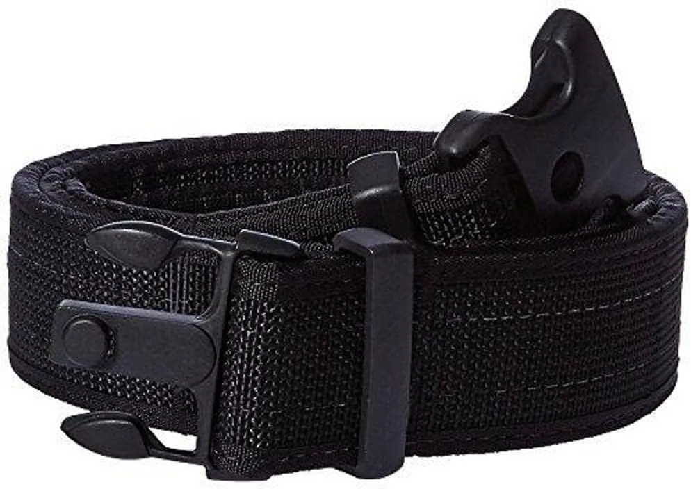 Uncle Mike's Law Enforcement Kodra Nylon Web Ultra Duty Belt with Hook and Loop Lining