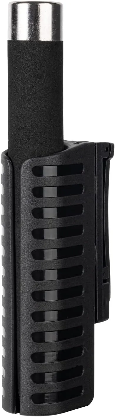 Universal Baton Holder w/Duty Belt/MOLLE Clip Police Baton Holster 16"-21"-26" Telescopic Baton Pouch ASP Baton Carrier Expandable Baton/Flashlight Carry Case Law Enforcement Security Officer