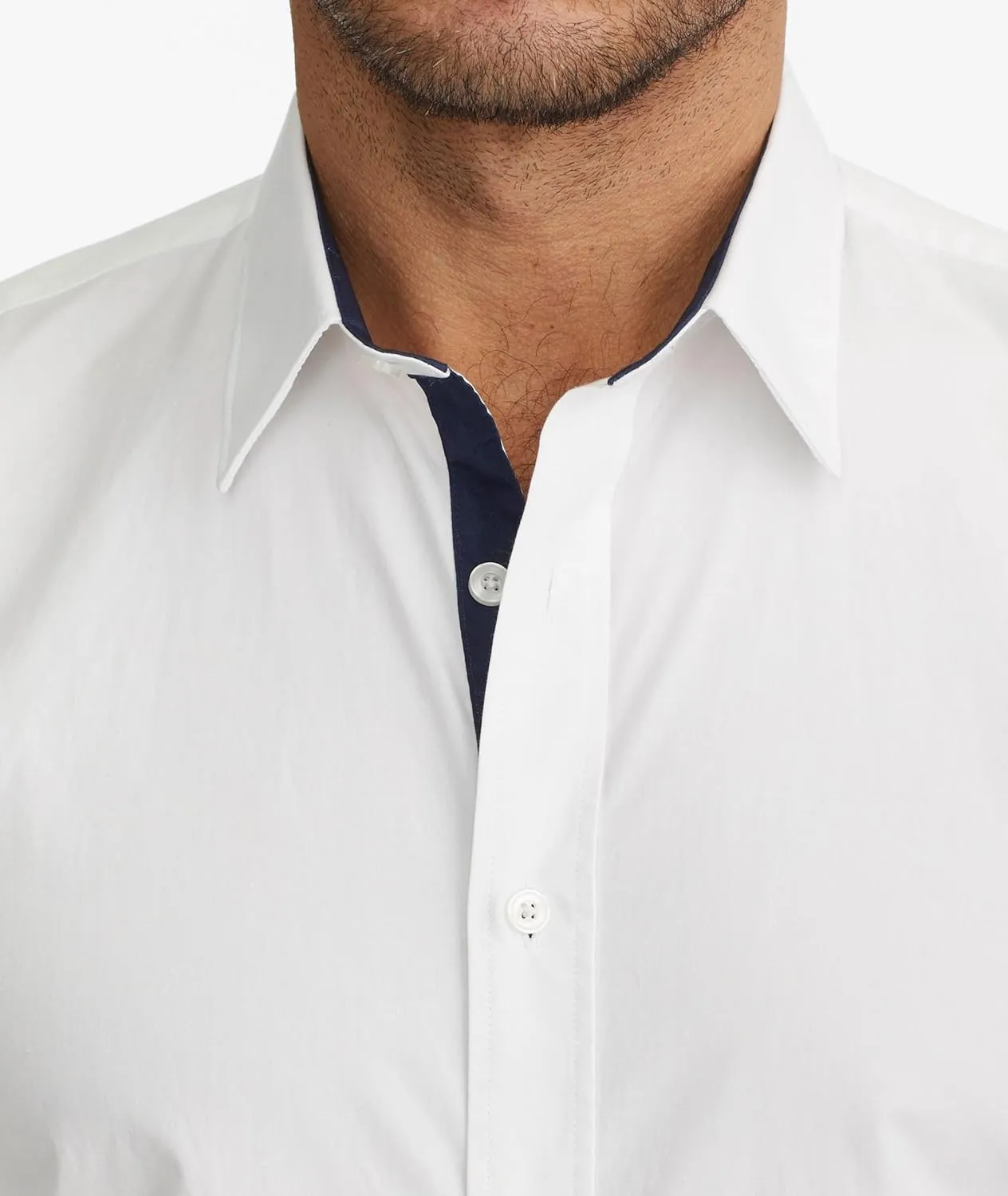 UNTUCKit Las Cases - Untucked Shirt for Men, Long Sleeve, Wrinkle-Free, Slim Fit