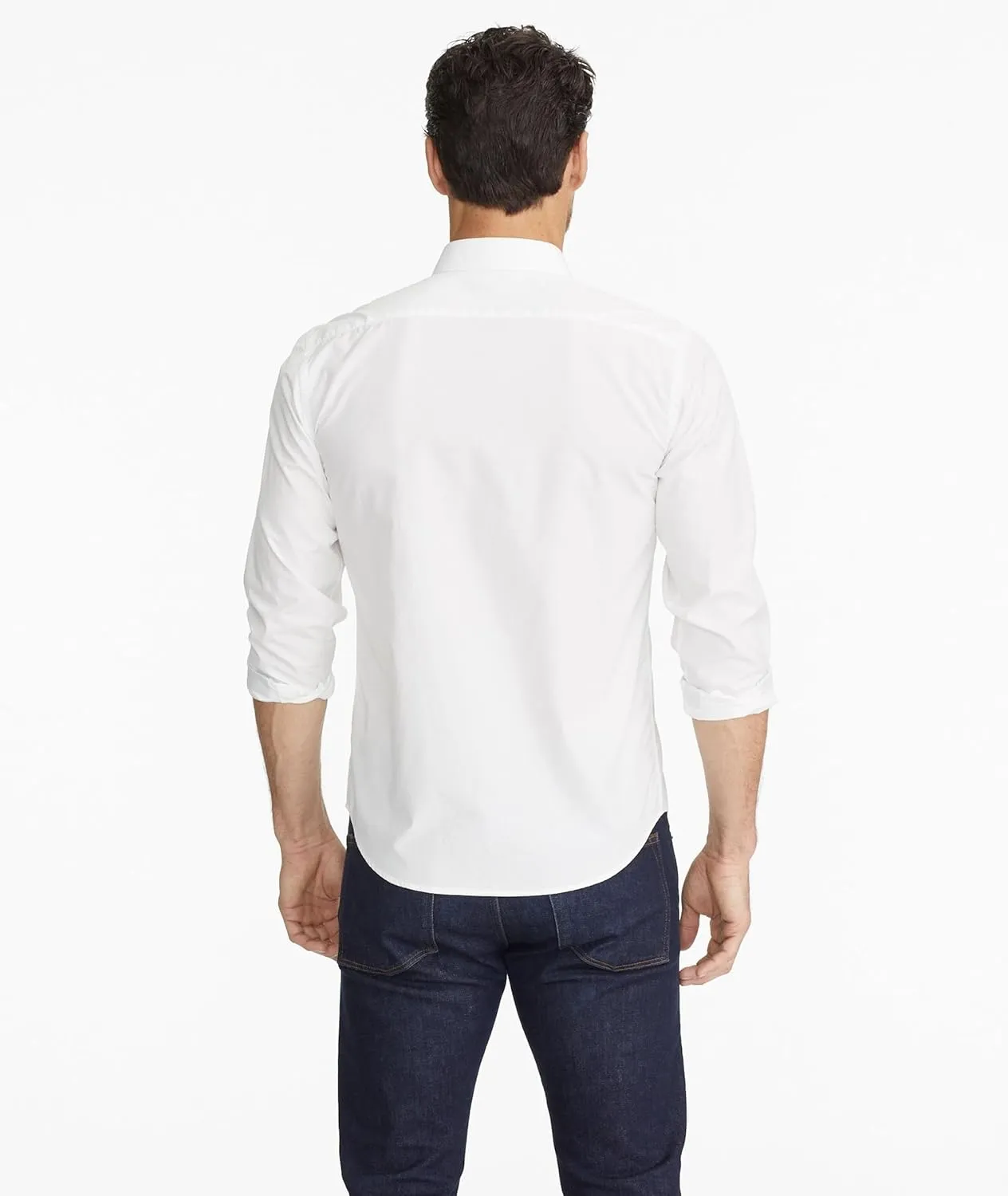 UNTUCKit Las Cases - Untucked Shirt for Men, Long Sleeve, Wrinkle-Free, Slim Fit