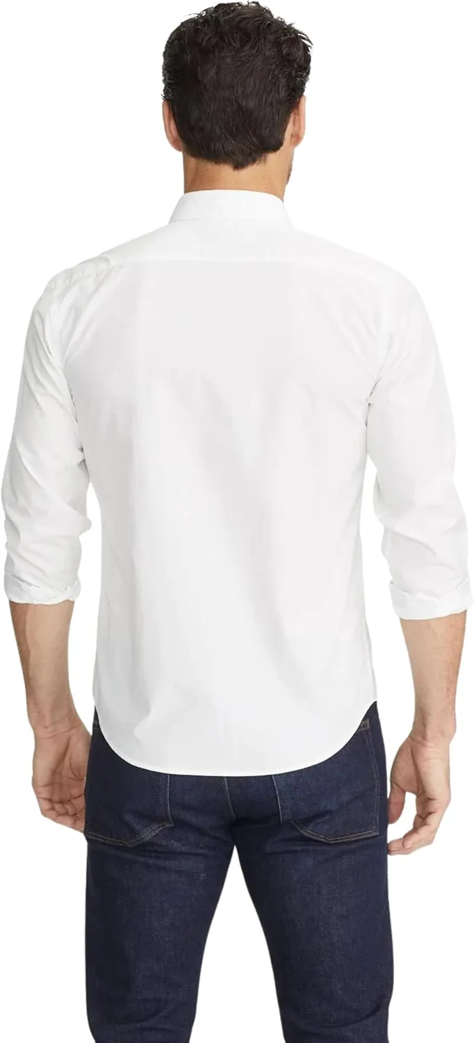 UNTUCKit Las Cases - Untucked Shirt for Men, Long Sleeve, Wrinkle-Free, Slim Fit