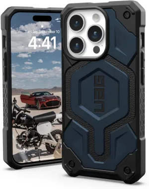 URBAN ARMOR GEAR UAG Case [Updated Ver.] Compatible with iPhone 15 Pro Case 6.1" Monarch Pro Mallard Built-in Magnet Compatible with MagSafe Charging Premium Rugged Military Grade Protective Cover