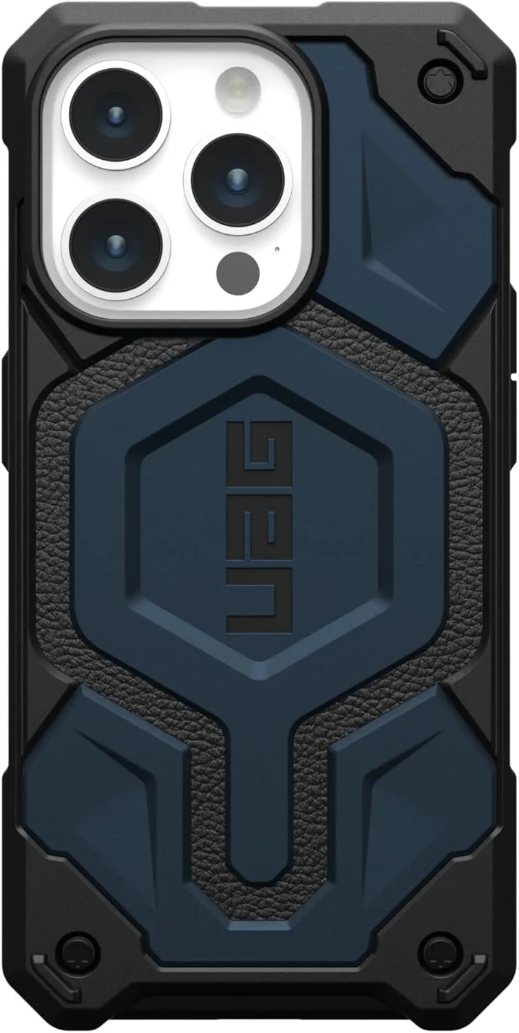 URBAN ARMOR GEAR UAG Case [Updated Ver.] Compatible with iPhone 15 Pro Case 6.1" Monarch Pro Mallard Built-in Magnet Compatible with MagSafe Charging Premium Rugged Military Grade Protective Cover