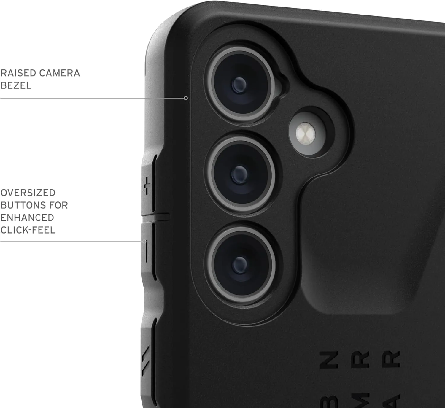 URBAN ARMOR GEAR UAG Designed for Samsung Galaxy S24 Case 6.2" Civilian Black, Rugged Military Drop-Proof Impact Resistant Non-Slip Protective Cover