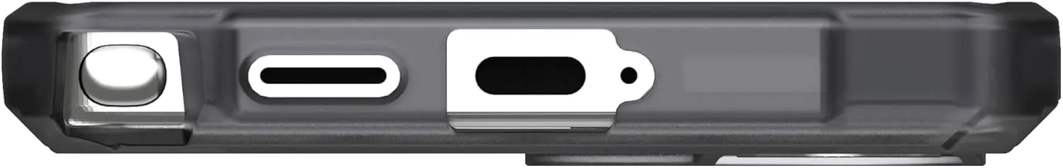 URBAN ARMOR GEAR UAG Designed for Samsung Galaxy S25 Ultra Case 6.8" Essential Armor - Compatible with Magnetic Charging Rugged Military Drop Tested Anti-Slip Protective Cover, Ash