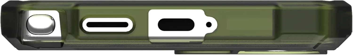 URBAN ARMOR GEAR UAG Designed for Samsung Galaxy S25 Ultra Case 6.8" Essential Armor - Compatible with Magnetic Charging Rugged Military Drop Tested Anti-Slip Protective Cover, Olive Drab