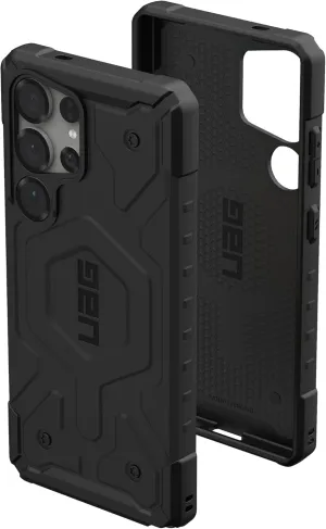 URBAN ARMOR GEAR UAG Designed for Samsung Galaxy S25 Ultra Case 6.8" Pathfinder - Compatible with Magnetic Charging Armor Shell Impact-Resistant Rugged Military Drop Tested Protective Cover, Black