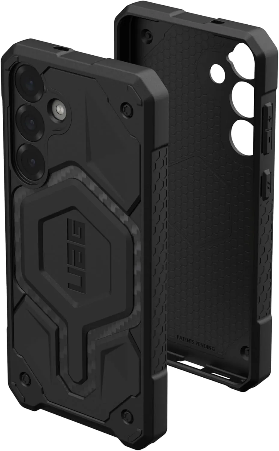 URBAN ARMOR GEAR UAG for Samsung Galaxy S25 Plus Case 6.7" Monarch Pro - Compatible with Magnetic Charging Premium Rugged Military Drop Tested Protective Cover, Carbon Fiber