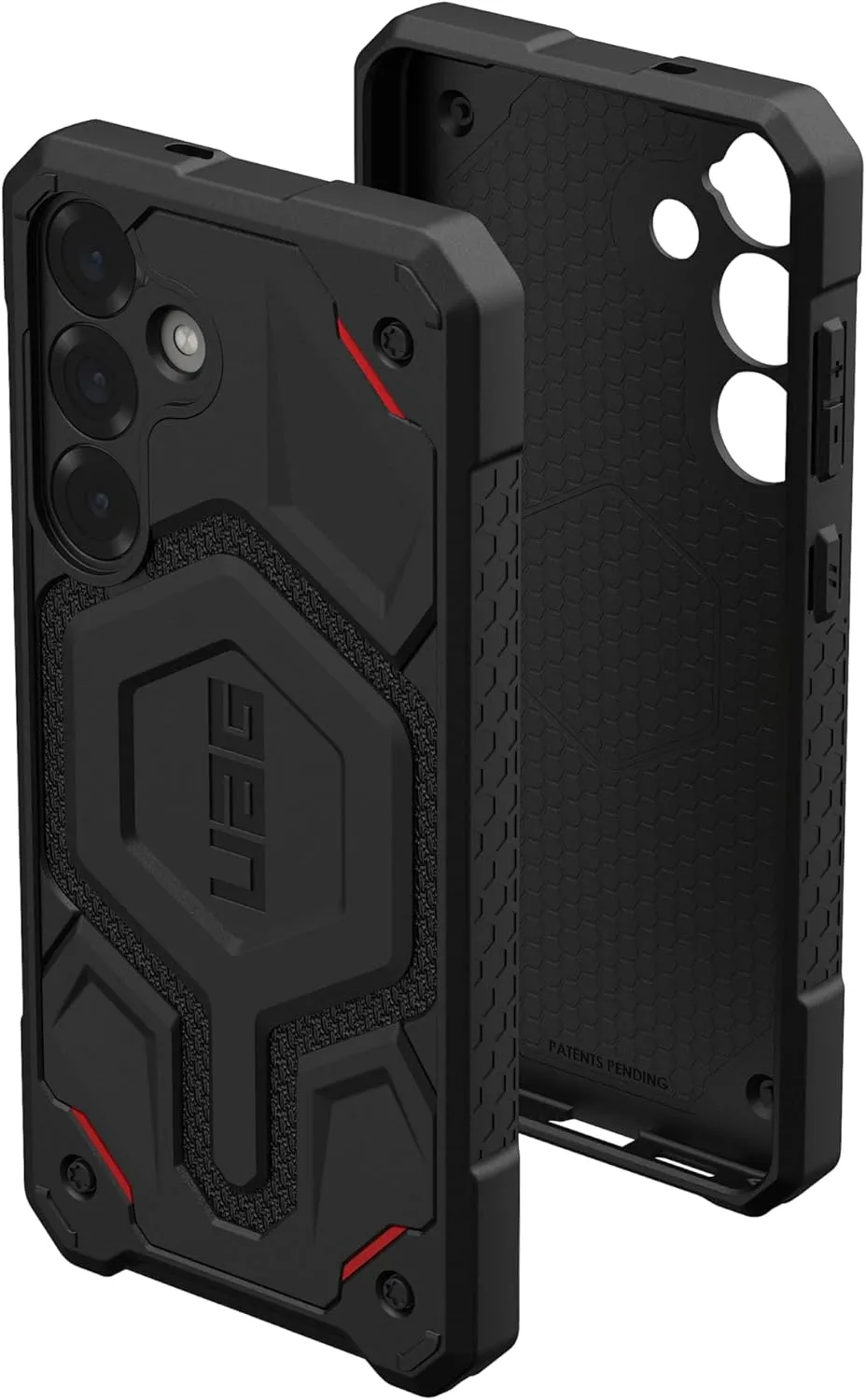 URBAN ARMOR GEAR UAG for Samsung Galaxy S25 Plus Case 6.7" Monarch Pro - Compatible with Magnetic Charging Premium Rugged Military Drop Tested Protective Cover, Kevlar Black