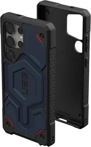 URBAN ARMOR GEAR UAG for Samsung Galaxy S25 Ultra Case 6.8" Monarch Pro - Compatible with Magnetic Charging Premium Rugged Military Drop Tested Protective Cover, Kevlar Mallard