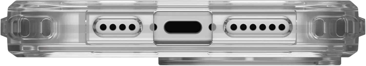URBAN ARMOR GEAR UAG [Limited Edition] Designed for iPhone 16 Pro Max Case 6.9" Plyo - Compatible with MagSafe Charging Rugged Anti-Yellowing Transparent MIL-STD Protective Cover, Black/Clear Ombre