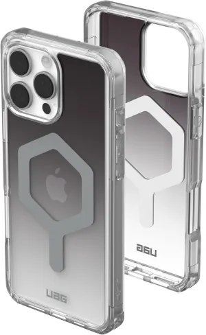 URBAN ARMOR GEAR UAG [Limited Edition] Designed for iPhone 16 Pro Max Case 6.9" Plyo - Compatible with MagSafe Charging Rugged Anti-Yellowing Transparent MIL-STD Protective Cover, Black/Clear Ombre