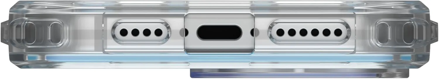 URBAN ARMOR GEAR UAG [Limited Edition] Designed for iPhone 16 Pro Max Case 6.9" Plyo - Compatible with MagSafe Charging Rugged Anti-Yellowing Transparent Military Grade Protective Cover, Blue Ombre